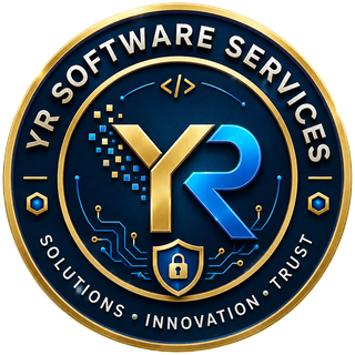 YR Software Services badge logo